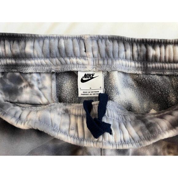 Nike men’s size large space wave cargo jogger pants in galaxy tie dye blue/grey - Picture 3 of 6